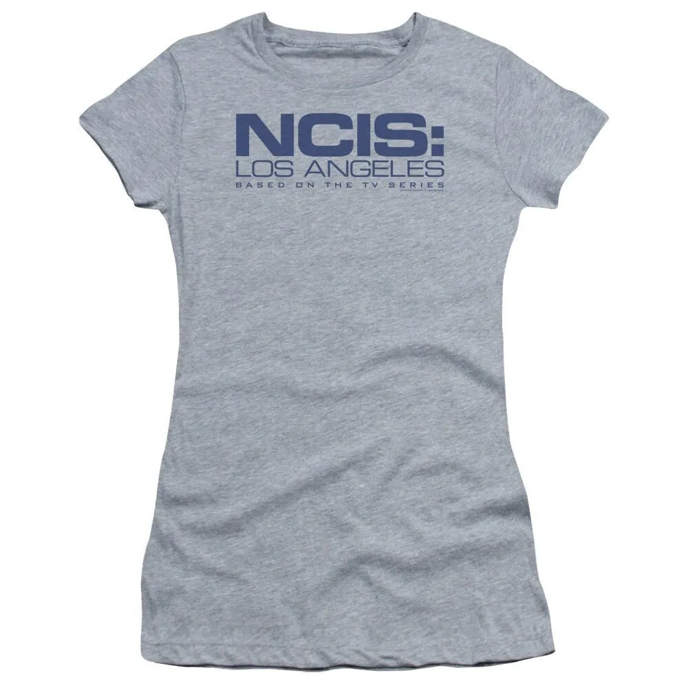 

NCIS Los Angeles Logo Woman s and Juniors Athletic Heather T Shirt