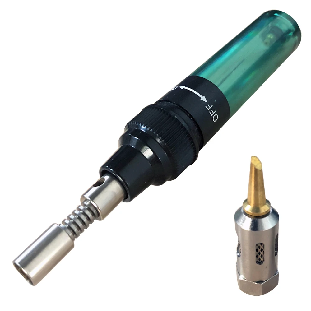 1300 Celsius Butane Gas Welding Soldering Iron Kit Set Welding Pen Gas Soldering Iron Cordless Butane Tip Tool