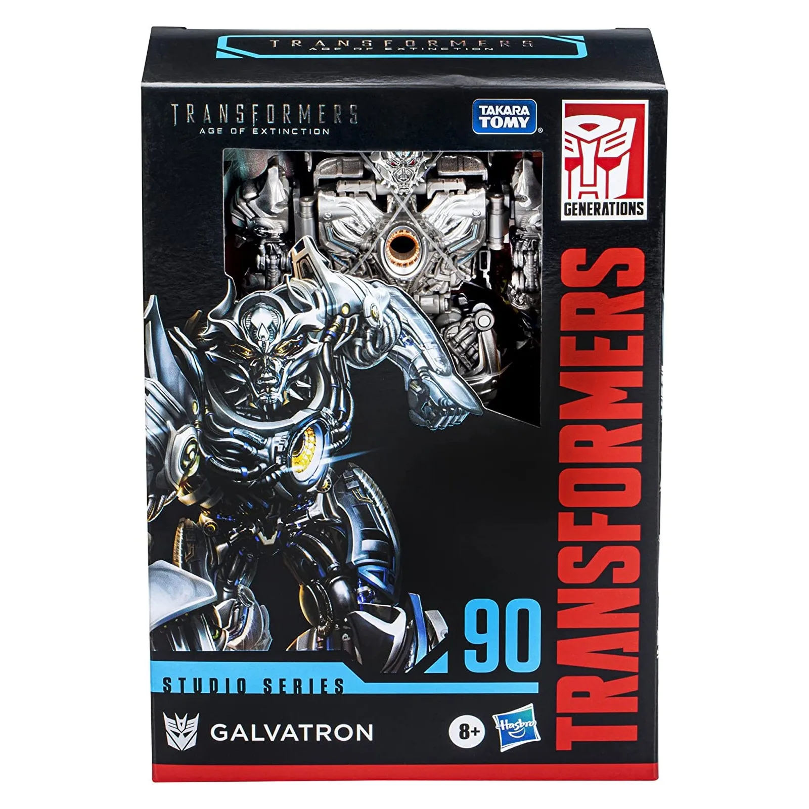 Hasbro Transformers Toys Studio Series 90 Voyager Class Age of Extinction Galvatron Figurka na prezent urodzinowy