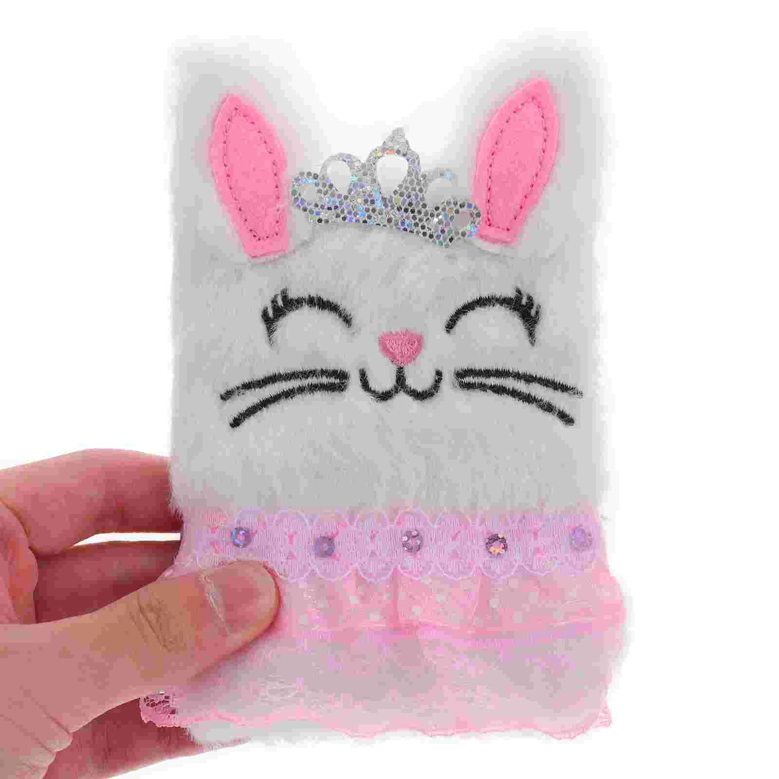 Mini Notebook Girls Kids Notepad Lovely Diary for Student Cartoon Journal Kraft Paper