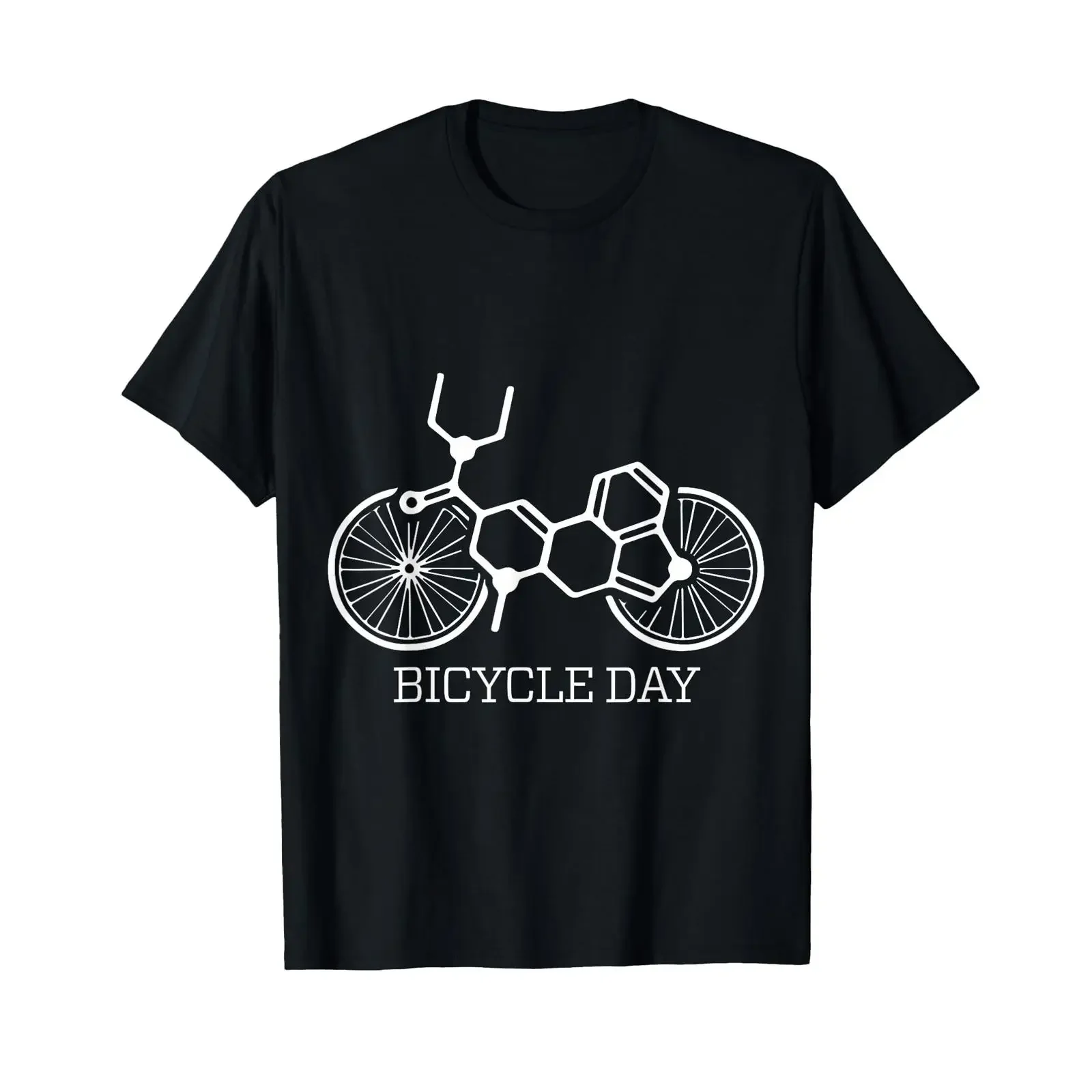 Bicycle Day 1943 mit Hofmann auf psychedelischem Liebesreise-Trip T-Shirt Vintage Washed Homme Leicht unisex Streetwear Mode Casual