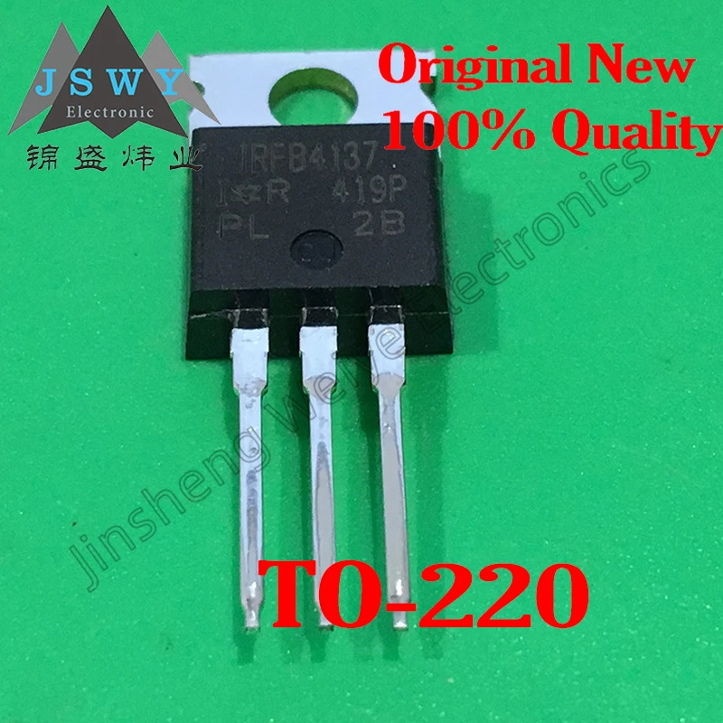 

(1/5PCS) IRFB4137PBF IRFB4137 TO-220 package 300V voltage 38A current N-channel power MOSFET new original spot