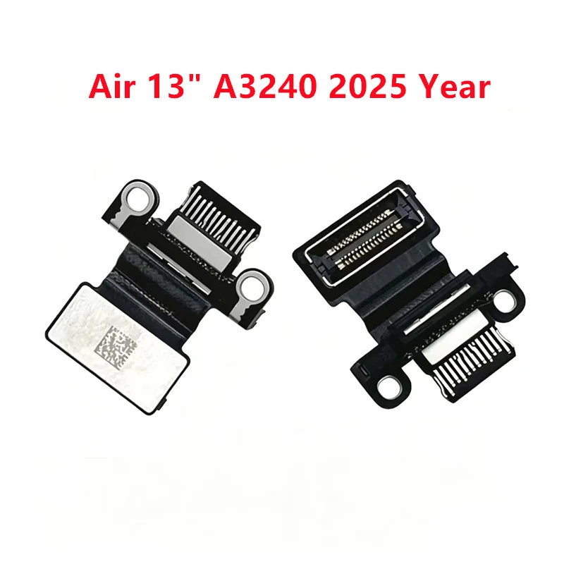 New A3240 A3241 For MacBook Air Retina 13" 15" M4 USB-C Type C DC Charging Jack Connector Flex Cable 2025 Year view 3