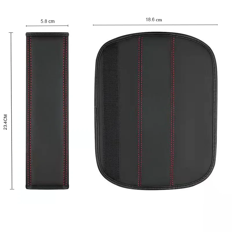 For Audi A1 A2 A3 A4 A5 A6 A7 A8 Q1 Q2 Q3 Q4 Q5 Q6 Q7 Q8 Top leather material automotive seat belt cover shoulder protector