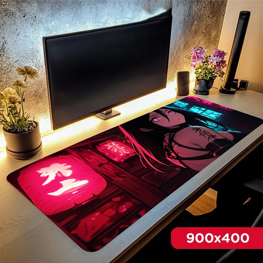 

Anime Girl Sexy Mouse Pad Large Mousepad 900x400MM Mousepads Desk Mat Gamer Keyboard Pads XXL Gaming Accessories Desk Mat