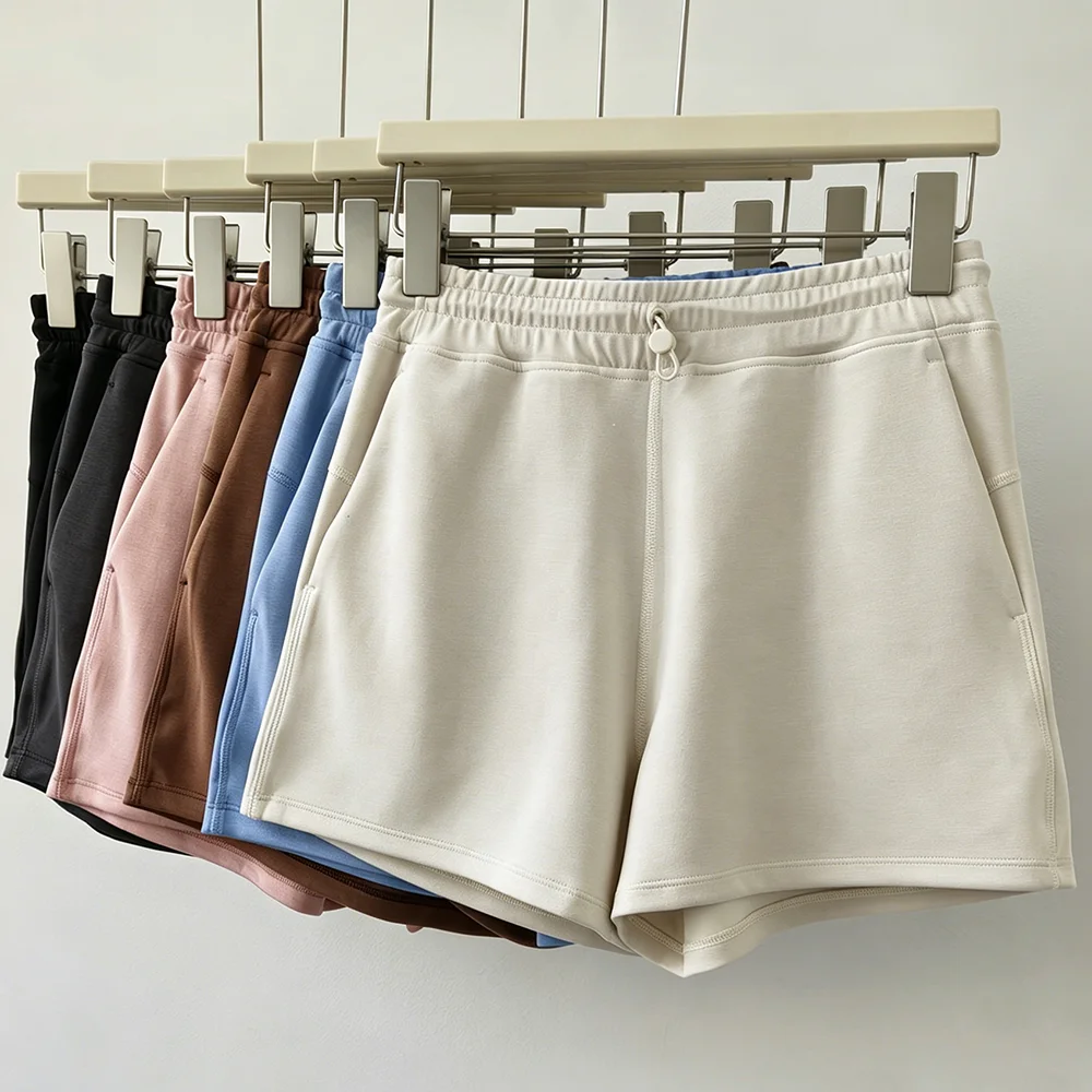 Yoga Shorts Women Gym Outfit Fitness High Waist Three-piece shorts Gym Clothes Casual Cycling Shorts Leisure Sports Shorts