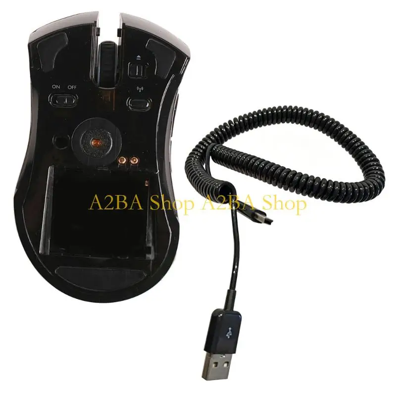 A2BA Soft PVC Mouse Cable Mouse Line Replacement Mouse Wire for 3.5G 4G Gaming Mouse