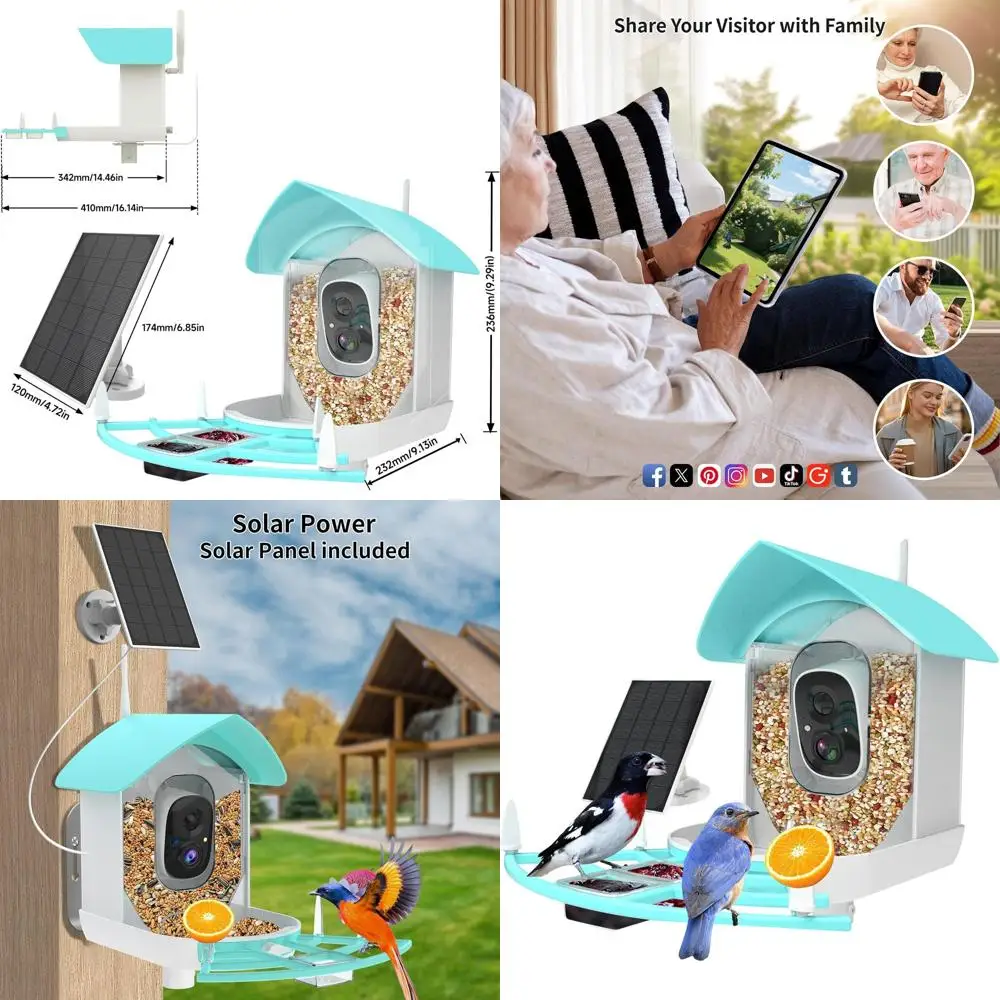 Smart Bird Feeder W…