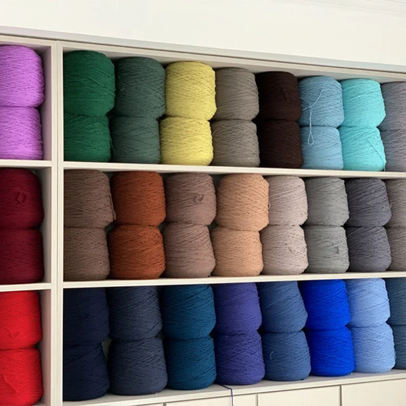 400g Tufted Yarn Professional Yarn For Tufting Gun 8Strands Cotton Yarn For Diy Customized Rug Making Weaving Knitting Tool