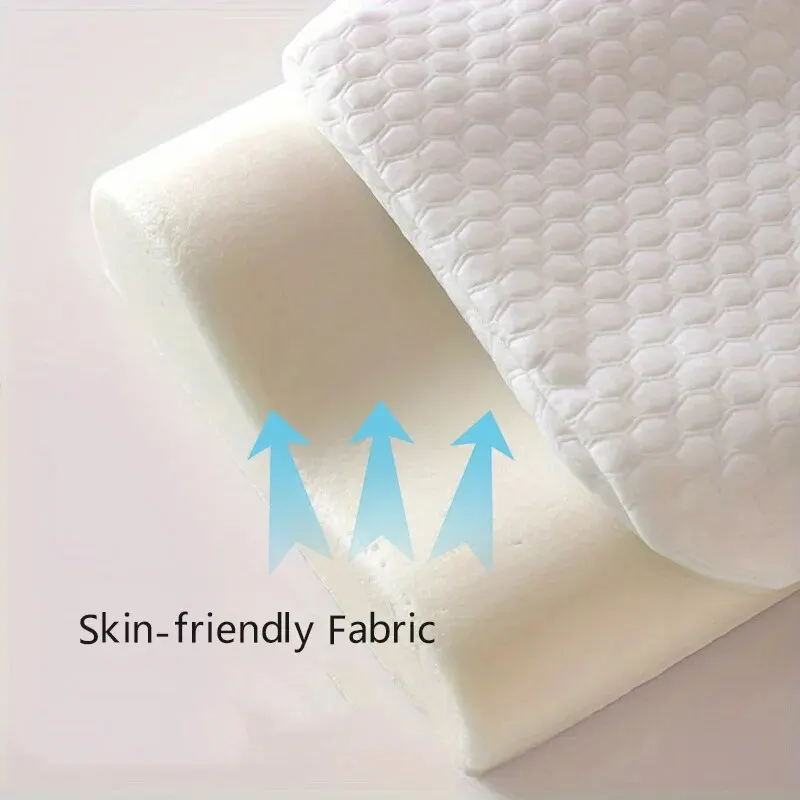 1pc Memory Foam Kissen, Stricks toff Polyurethan langsame Rück prall temperatur messung Wasser würfel Kissen kern für Anti-Schnarchen ang