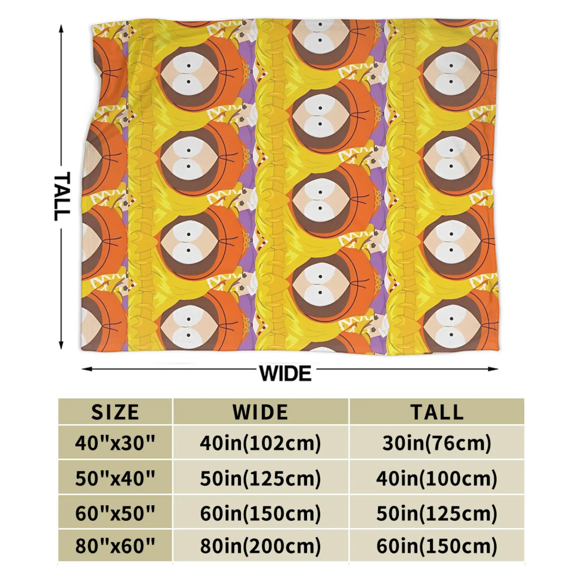 プリンセス・ケニー・サウス・パークス ブランケット ウール ヴィンテージ ソフト スローブランケット ホーム レストラン デコレーション用