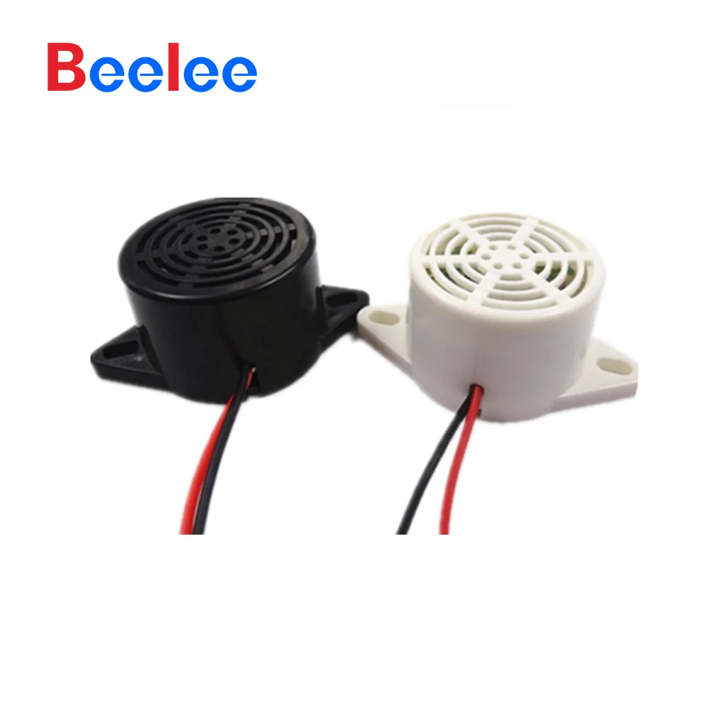 Cicalino meccanico Beelee 75dB da 50 pezzi con cavo 6V 12V 24V