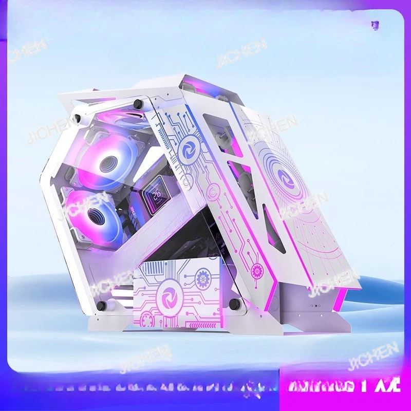 

Шасси для настольного компьютера XH, шасси для киберспорта нового размера, кофейный компьютер для Интернета, корпус для настольных игр специальной формы