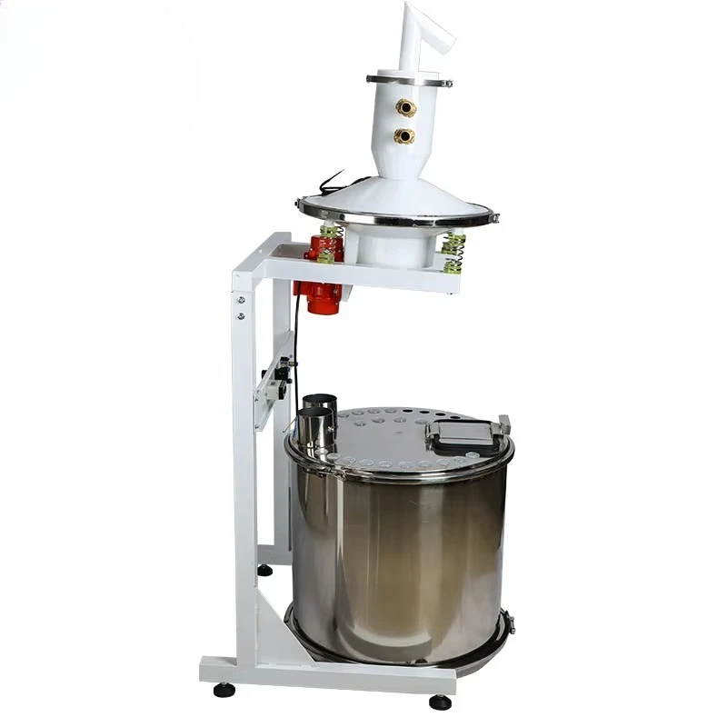 

Electrostatic powder coating production line screening machine large hopper steel substrate motor pump engine