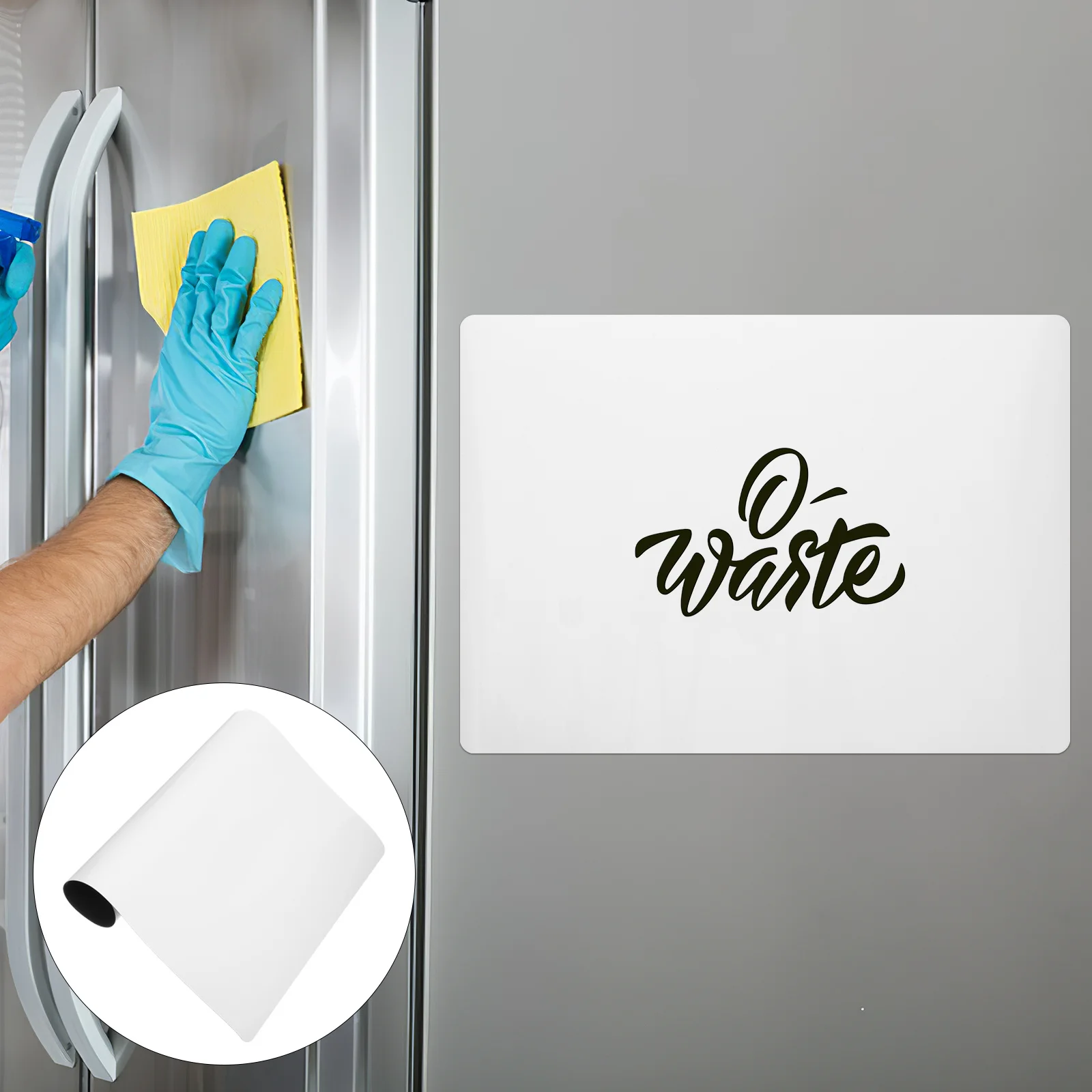 

Magnetic Soft Whiteboard Writable Dry Erase Board Mini Fridge Magnetic Planner Reminder Board Whiteboard Sticker Wall