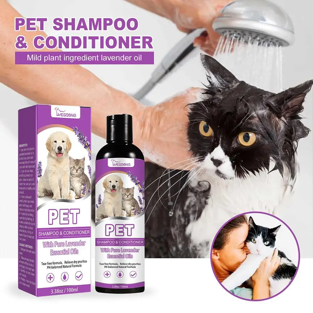 

Pet Hair Softening Shampoo Pet Shower Gel Removing Mites and Dirt Body Wash for Puppy Dog Cat Pet Cleaning Bath Gel