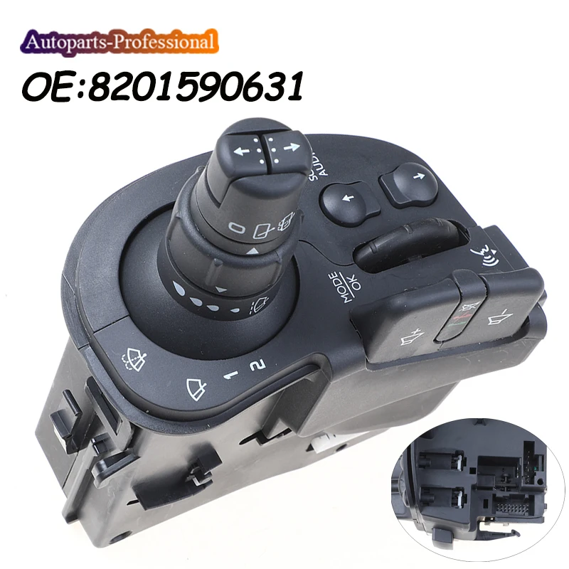 Car For RENAULT CLIO III MODUS KANGOO Car Radio & Wipers Steering Column Combination Switch 8201590631 7701068113