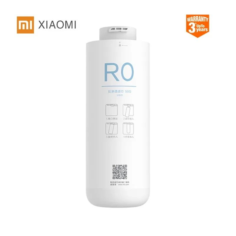 ตลับหมึก RO สำหรับ Xiaomi ของแท้เครื่องกรองน้ำ C1 MRB23 MRB33เครื่องกรองน้ำสมาร์ทโฟนตัวกรองระบบรีเวิร์สออสโมซิส