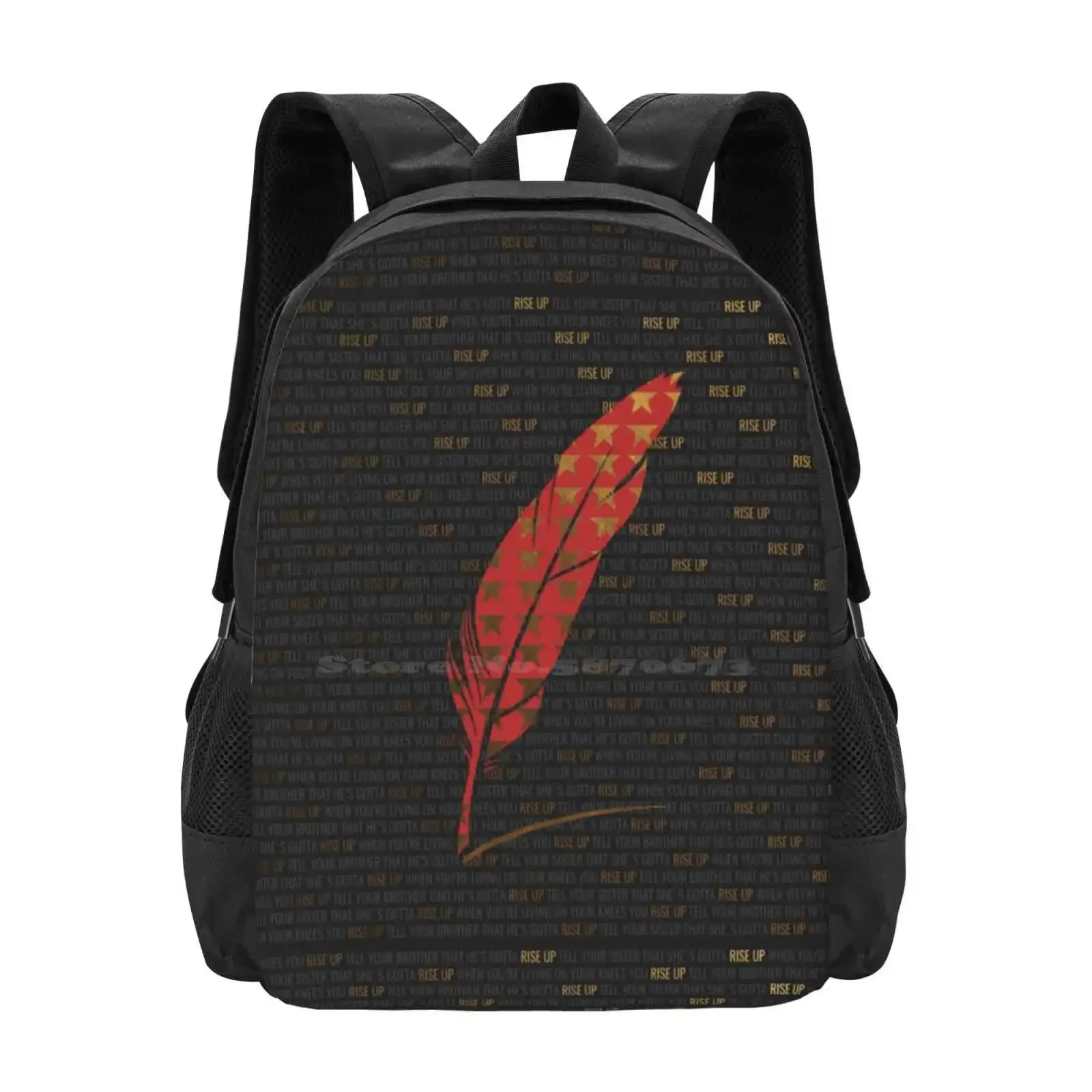 

- Rise Up New Arrivals Unisex Bags Student Bag Backpack Rise Up My Shot