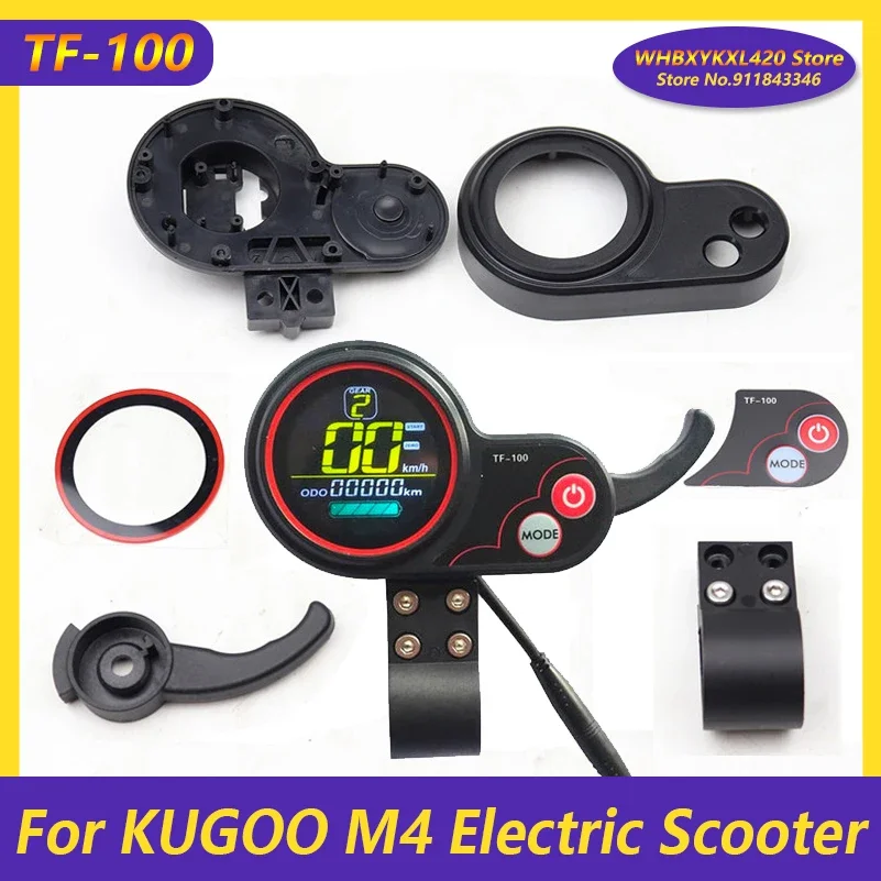 10 Inch Electric Scooter TF-100 Display Stickers  Speedometer  for Kugoo M4   Parts 5/6 pin