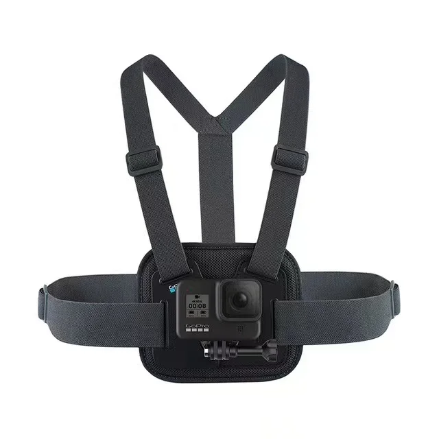 

Fhx-45A Adjustable Harness Chest Strap Head Strap Belt For Gopro Camera Hero 9 8 7 6 Xiaomi Sjcam Sj4000 Insta360 Accessory