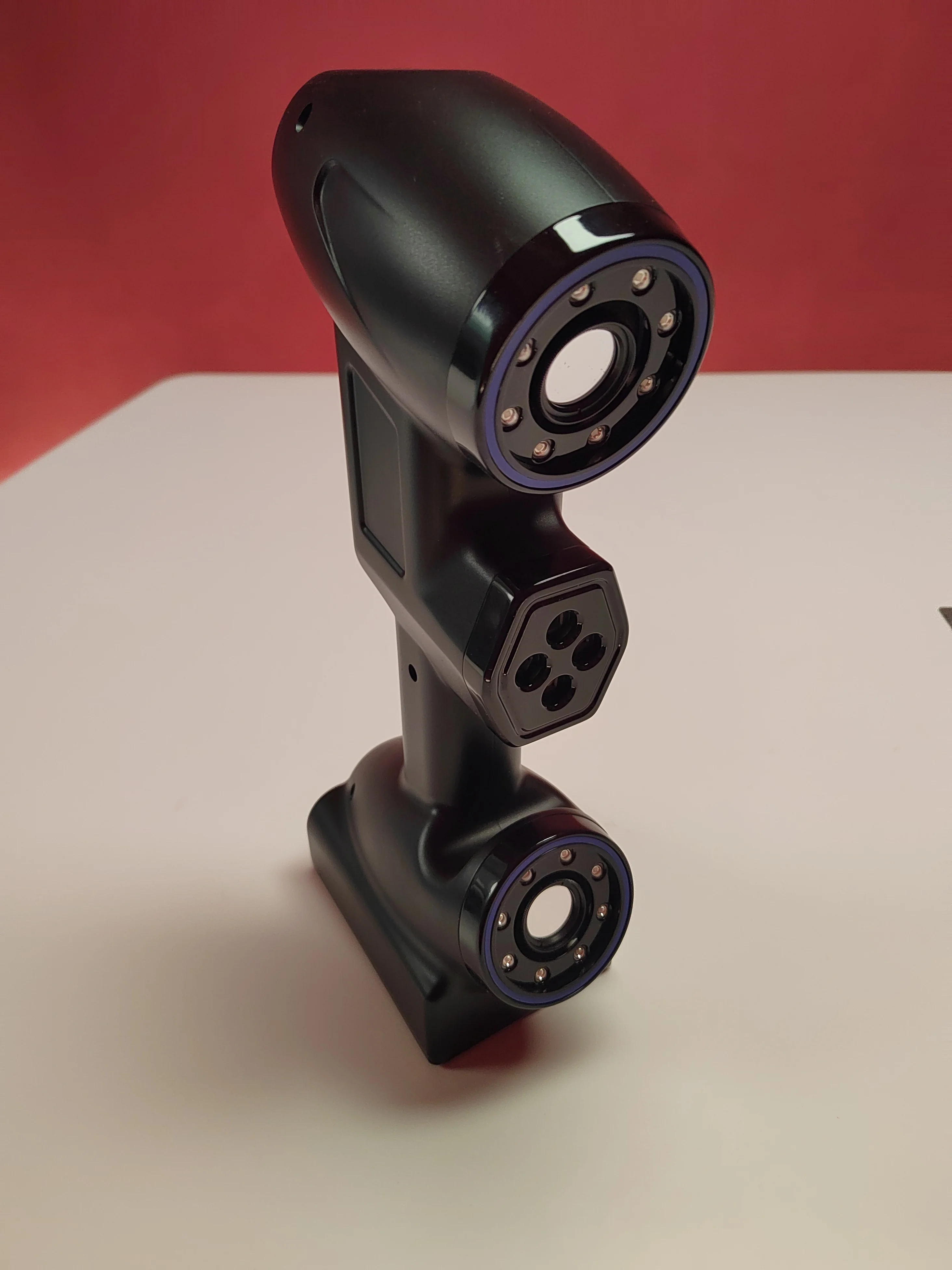 Scanner 3D blu portatile con supporto marchio OEM personalizzato con precisione di 0,02 mm