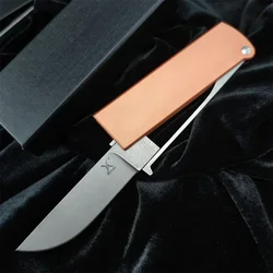 ATROPOS Folding Pocket Knife D2 Blade T6 Aluminum Handle Edc Opener Outdoor Hunting Camping Survival Knife Pocket Knife Gift