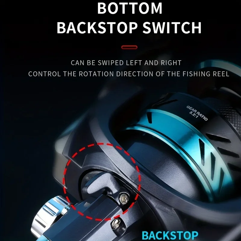 سلسلة GLS خفيفة 1000 ~ 7000، نسبة تروس 5.2:1، سحب أقصى 15 كجم، بكرة معدنية CNC، بكرة صيد دوارة، للمياه العذبة والمياه المالحة #3