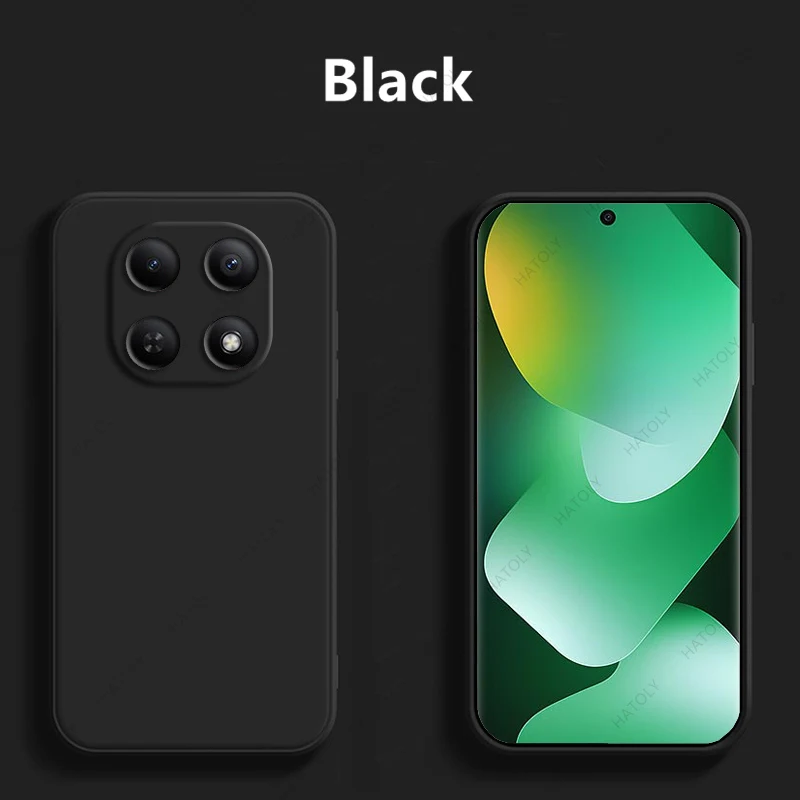 

Чехол для Xiaomi Redmi Note 15 5G, силиконовый чехол для телефона Xiaomi Redmi Note 15 4G Global, защитный чехол, задняя крышка