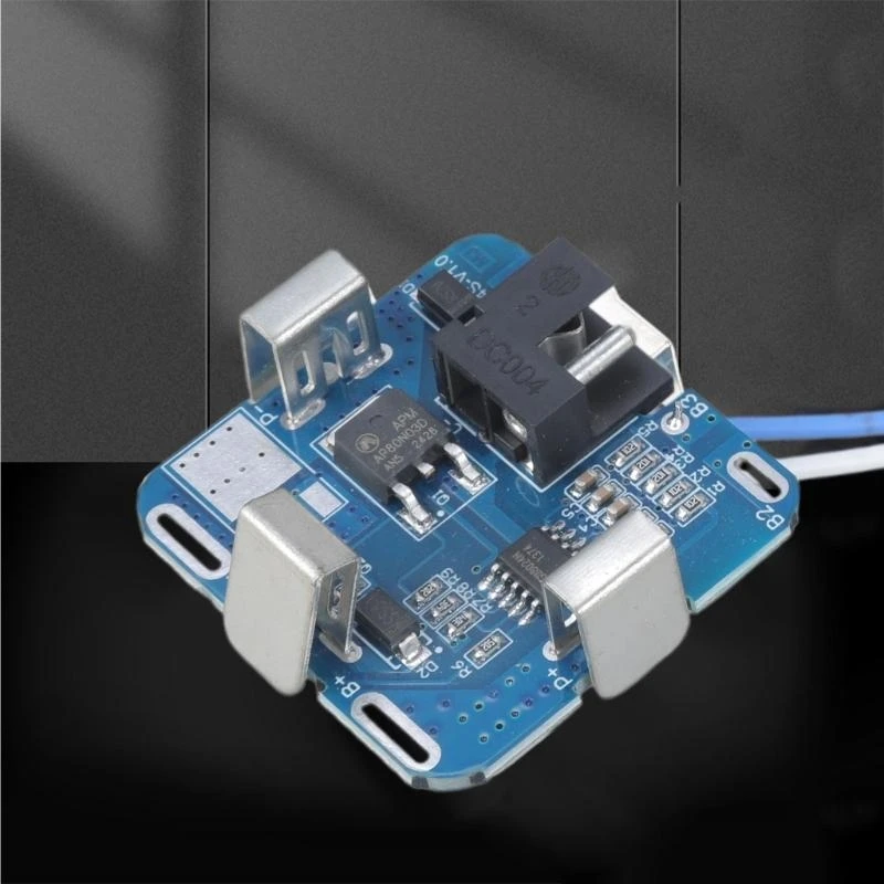 Battery Charging Protective Board 4S 16.8V Lithium Battery Pack Protective Circuit Board Module Electronics Accessories