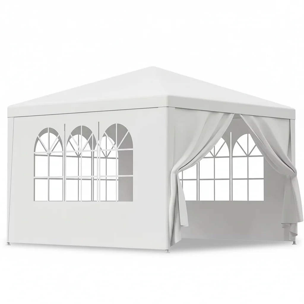 

Палатка для мероприятий High Peak, водонепроницаемый тент из ткани Оксфорд, УФ-стойкий свадебный шатер, быстросборный коммерческий навес от солнца