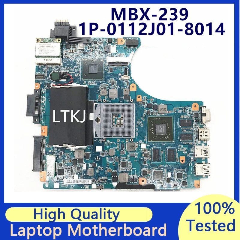 

Mainboard For SONY MBX-239 Laptop Motherboard 1P-0112J01-8014 HM65 216-0810005 1GB 100% Full Tested Working Well