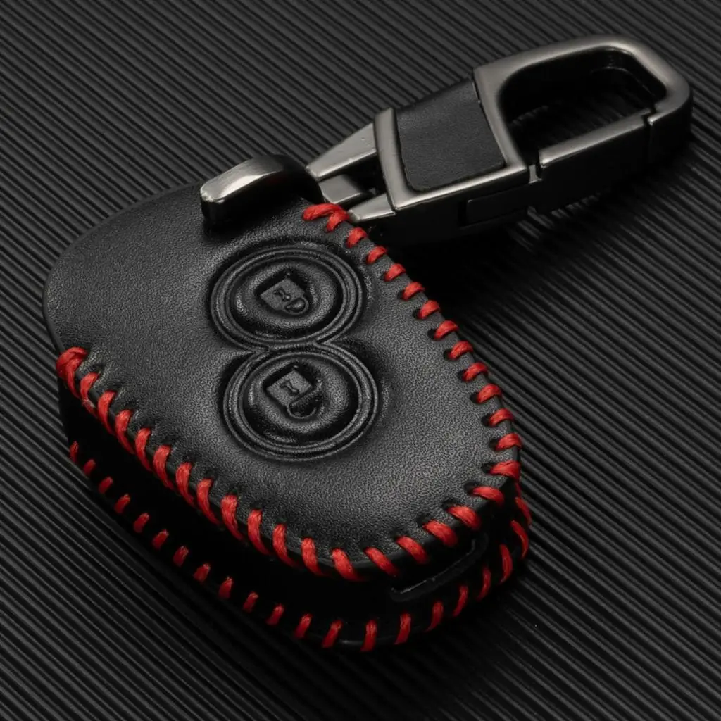 Remote Key Ring Cover Case 2 Button Leather For Renault Trafic Clio Master Modus Twingo Dacia Duster Logan Sandero Opel Vauxhall