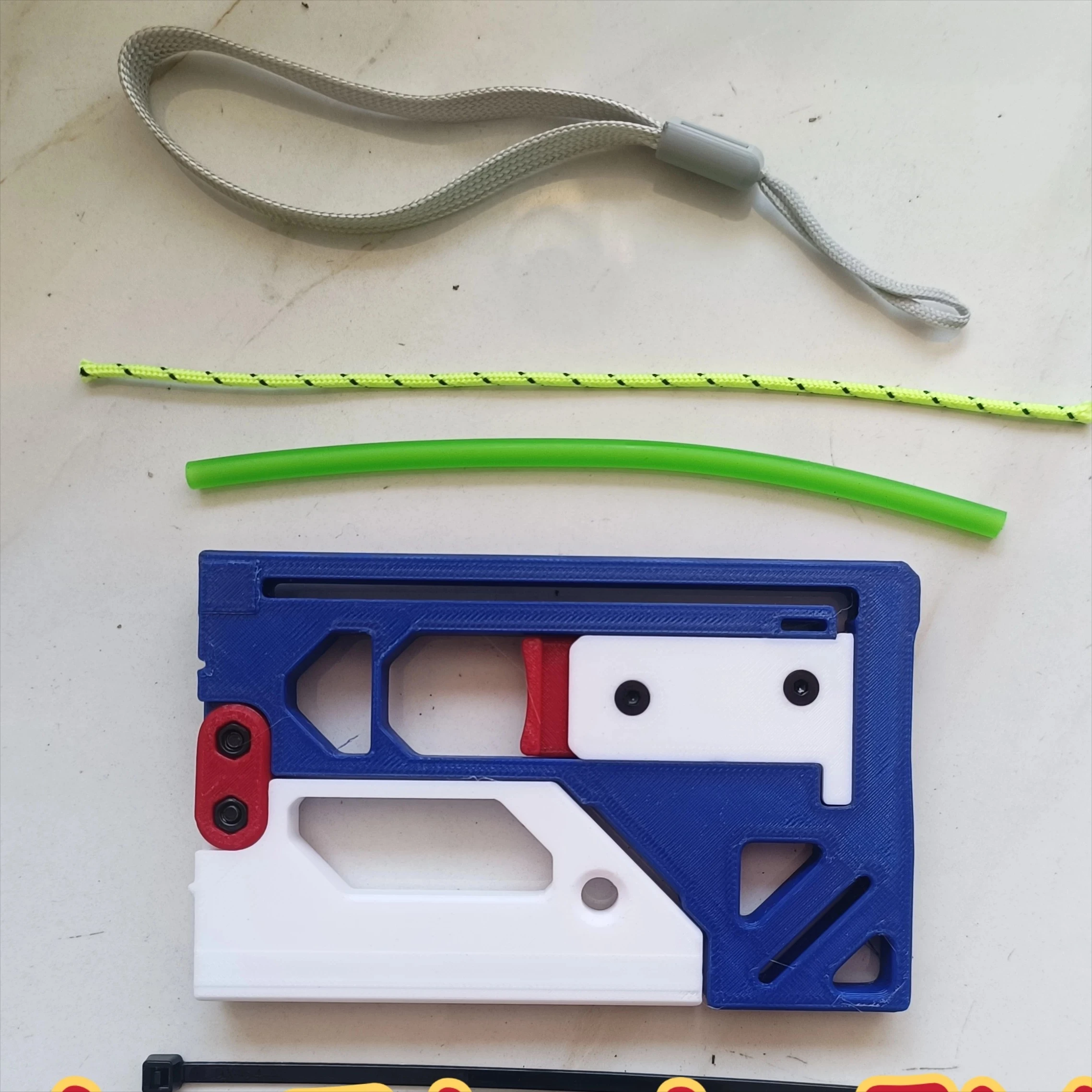3D Printed Folding Automatic Loading Third-generation Portable Pocket Hunting and Competitive Tool