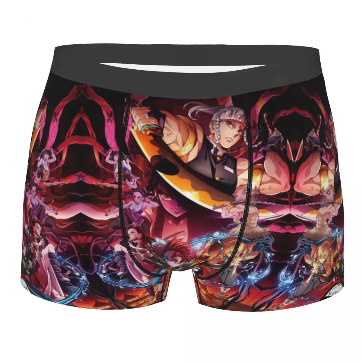 

Kimetsu No Yaiba Demon Slayer Men's Boxer Briefs special Highly Breathable Underpants Top Quality 3D Print Shorts