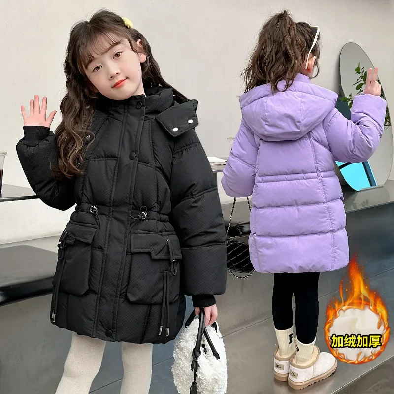 

Girls' cotton clothing winter clothing new style western-style children's cotton clothing jacket winter thick little girls' top