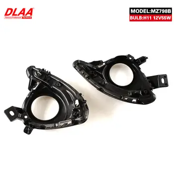 適用於馬自達2 Demio五門掀背車(2015-2016)的保險桿霧燈/行車燈,可更換或升級,帶燈泡、開關、線束和邊框 10 最佳銷售 馬自達Demio霧燈 - №2