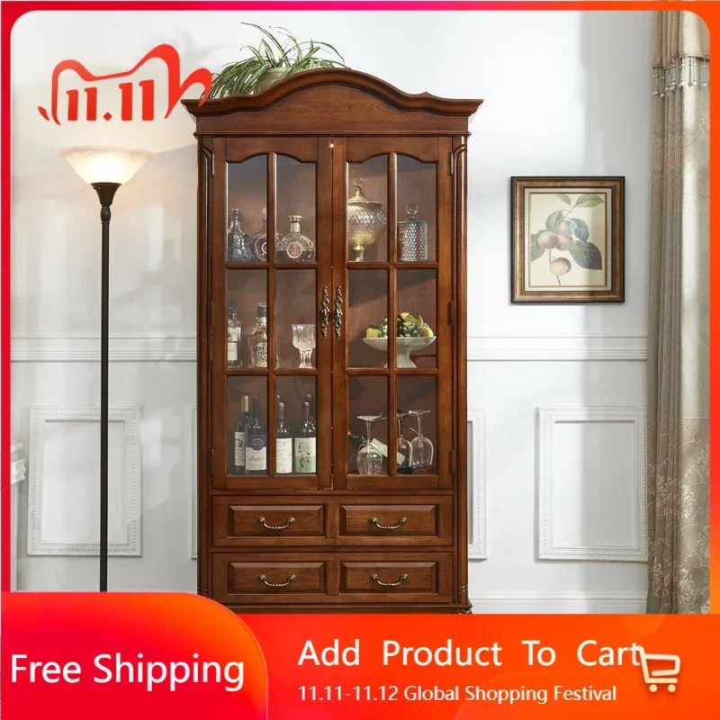 

Entertainment Storage Living Room Cabinets Display Drawer Vintage Glass Living Room Cabinets Creative Gabinete Unique Furniture