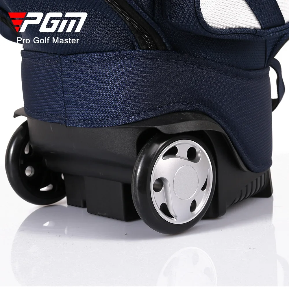 PGM Standard Golf Bag Nylon Multi-functional Consignment Air Bag with Tug Lock Hard Shell Ball Bag Cap Rain Cover QB041