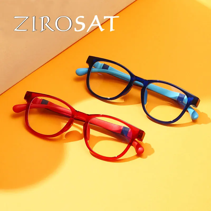 ZIROSAT YKF8509 Child Glasses Frame for Boys and Girls Kids Eyeglasses Flexible Quality Eyewear Protection Vision Correction