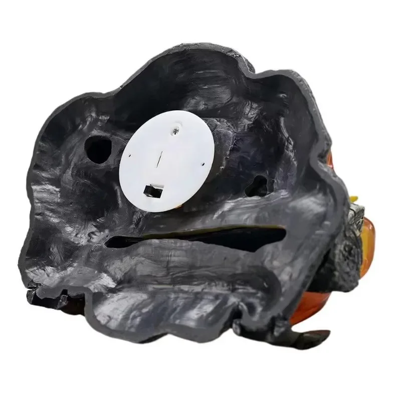 Calcifer ضوء الليل الكرتون أنيمي مصباح على شكل شعلة Calcifer تمثال بولي كلوريد الفينيل نموذج مكتب زخرفة غرفة مكتب زينة الهالوين هدية #5