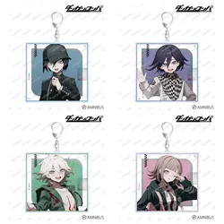 Anime Danganronpa 3 6cm Nagagi Maishi Kirigiri Kyoko Hinata Hajime Oda Nagato Acrylic keychain Friend Christmas gift