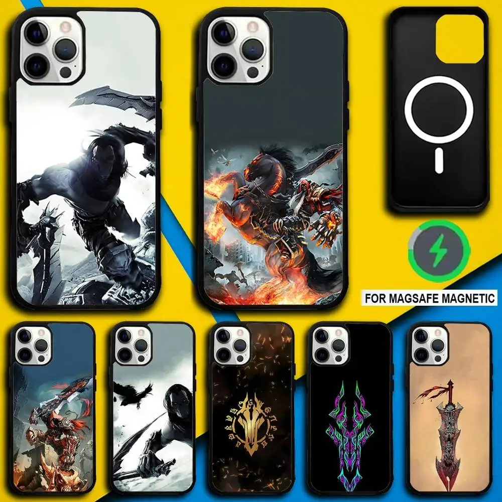 

Game D-DarksidersS Phone Case For iPhone 17,16,15,14,13,12,11,Pro,Max,Plus,Mini,SE4,E Magnetic Magsafe Wireless Charging