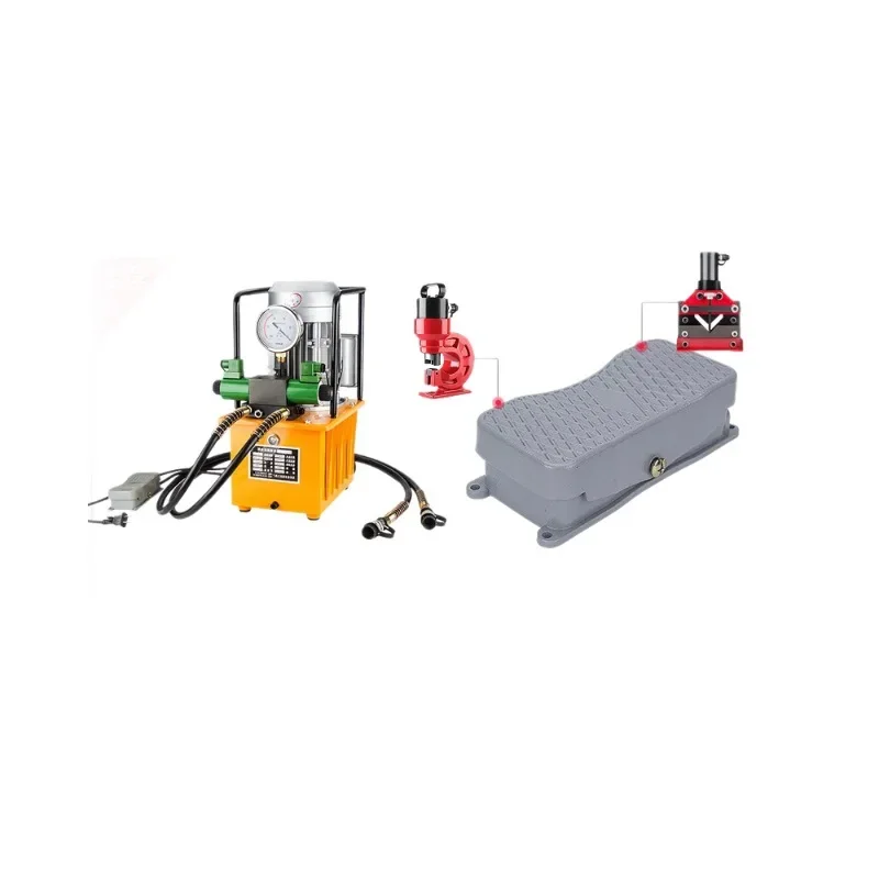Hydraulic electric angle punching, punching machine, cutter, processing machine