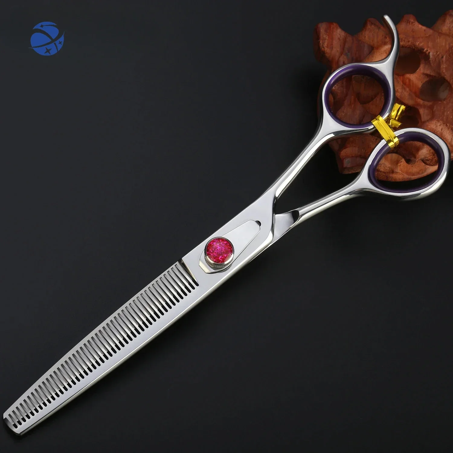 

7.5 INCH Dog Pet Thinning Scissors Professional Japanese 440c Pet Grooming Scissors