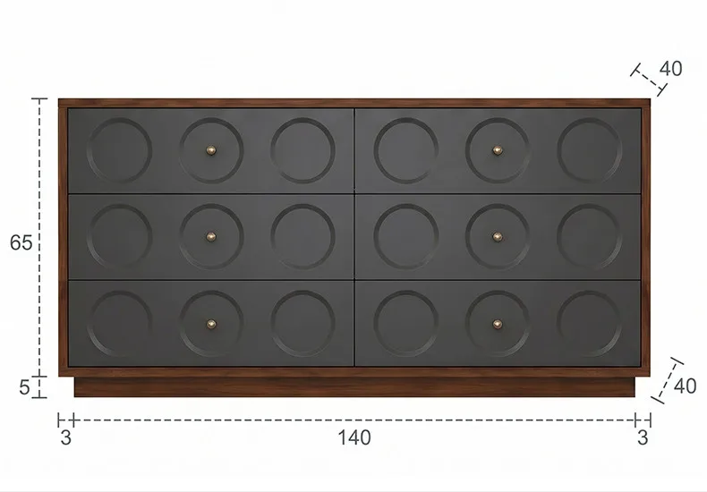CX antique style, living room against the wall, home storage, bedroom bedside storage cabinet
