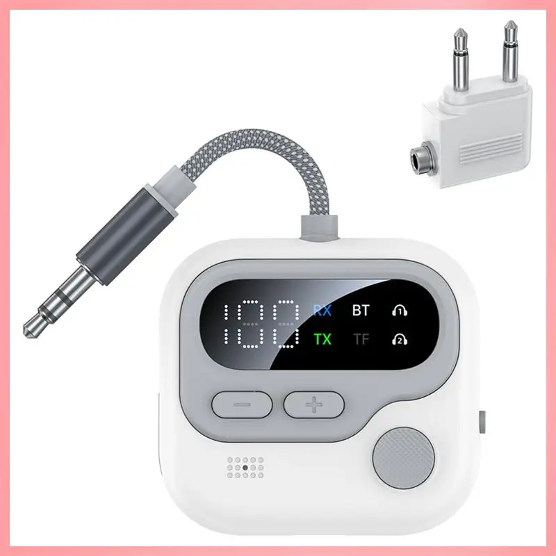 

N91R-адаптер Bluetooth для самолета, Bluetooth 5,4, приемник 3,5 мм, AUX HIFI HD, беспроводной Bluetooth-адаптер для самолета с низкой задержкой