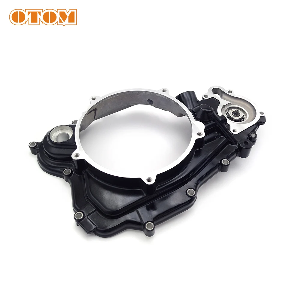 OTOM NC250 Parts Clutch Cover Motorcycle Engine Big Cover For ZONGSHEN ZS177MM 250cc KAYO T6 BSE J5 RX3 Dirt Street Bike Enduro