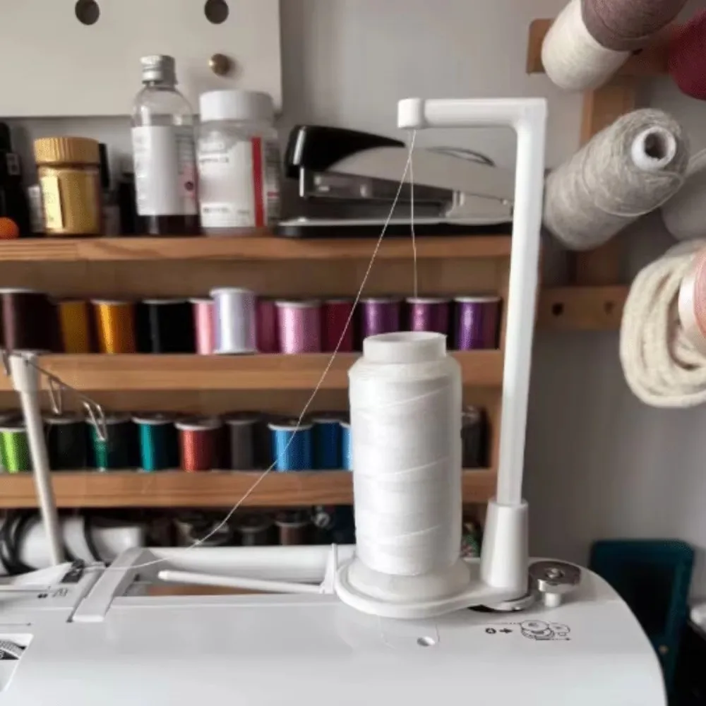 3D Printed Sewing Machine Thread Stand Anti-Winding Universal Vertical Spool Rack Creative Durable Vertical Bobbin Stand