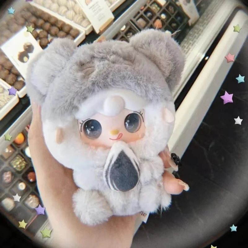 Yooki V10 câlin Gourmet boîte aveugle mystère en peluche Kawaii thème Animal chambre décor de bureau à collectionner figurines mignonnes fille Kidn cadeau